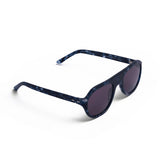 Bruised Blue Sunglasses In Brown Shade