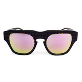 Microdot Black Sunglasses for Men  in Pink Shade