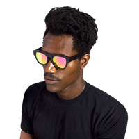 Retro-inspired Sunglasses For men in Pink Color