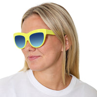 Cat Eye Shaped Frames For Women Spitfire Yellow Color